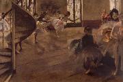 Balletrepetitie Edgar Degas